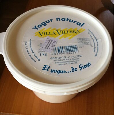 Yogur natural