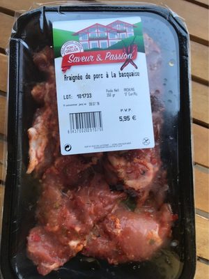 Araignée de porc à la basquaise