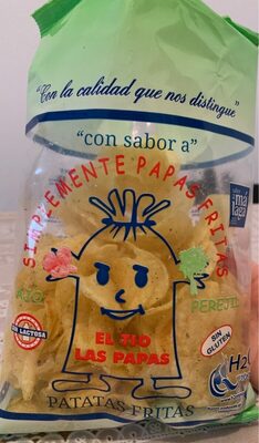 Patatas fritas con ajo y perejil