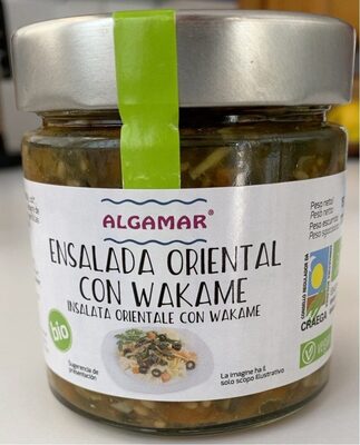 Ensalada oriental con wakame