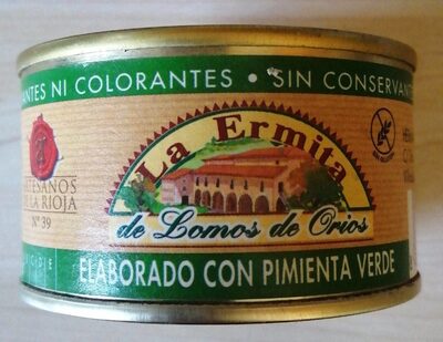 Pâte de campagne au piment vert front packaging