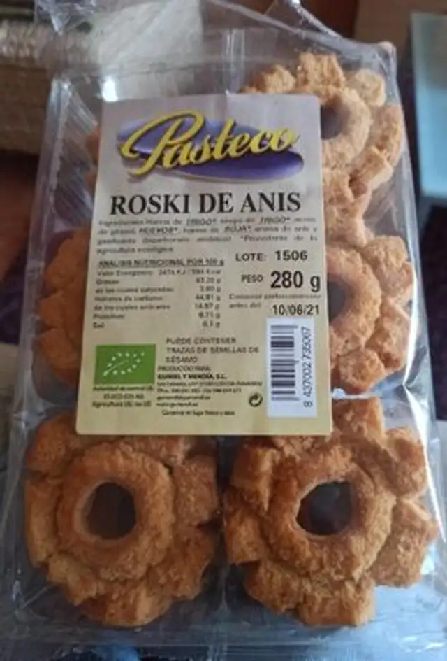 Roski de anís front packaging