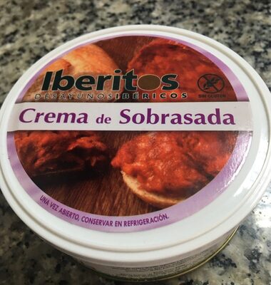 Crema de Sobrasada front packaging