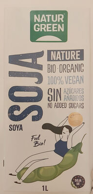Bebida De Soja Nature Naturgreen