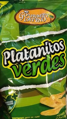 Platanitos Verdes front packaging