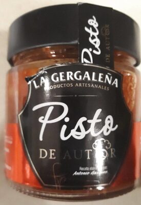 Pisto de autor front packaging