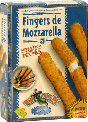 Fingers de mozzarella