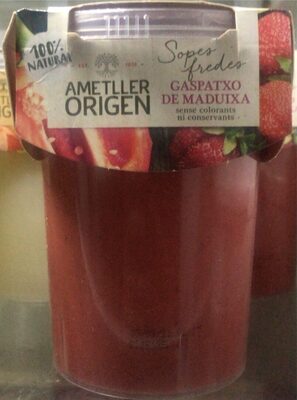 Gaspatxo de maduixa