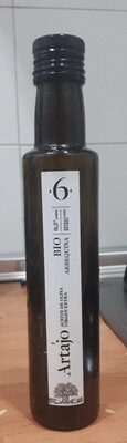 Aceite de oliva virgen extra arbequina.
