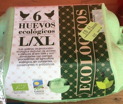Huevos frescos ecológicos