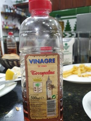 Vinagre de vino front packaging