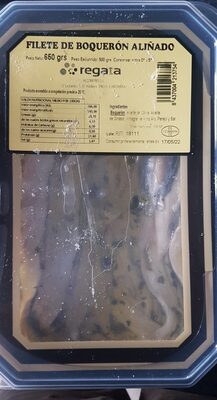 Filete boquerón aliñado