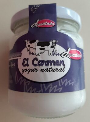 Yogur natural desnatado