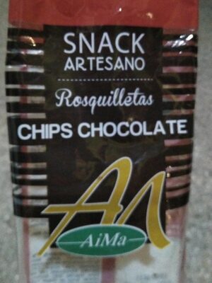 Rosquilletas Chips Chocolate front packaging