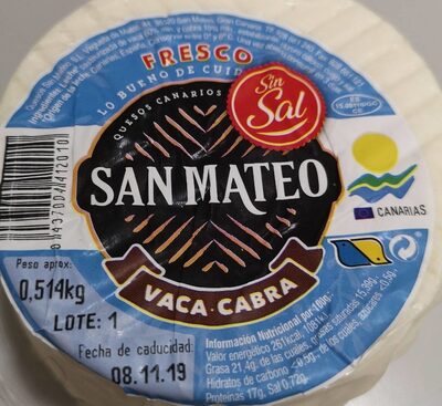 Queso fresco vaca cabra