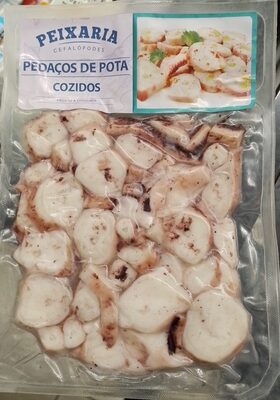 Pedaços de Pota Cozidos Peixaria