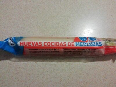 Huevas cocidas de merluzas