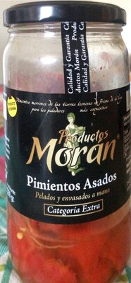 Pimientos asados front packaging