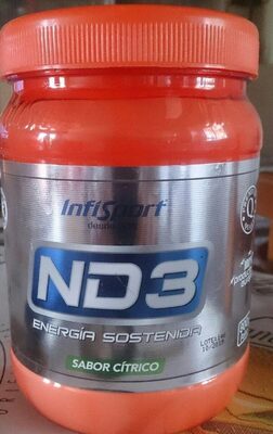 ND3 energía sostenida front packaging