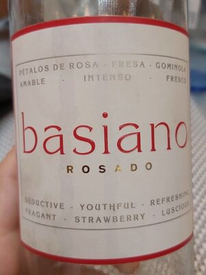 Vino rosado Basiano