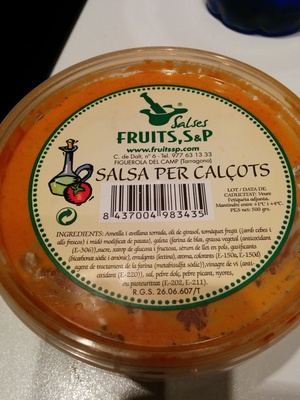 Salsa calçot front packaging