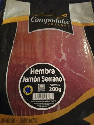 Jamon serrano hembra