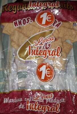 Regañas biscuits front packaging