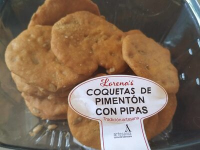 Coquetas de pimentón con pipas