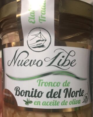 Tronco de bonito del norte en aceite de oliva front packaging