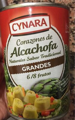 Corazones de alcachofa al natural medianos