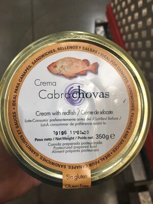 Crema de cabrachovas
