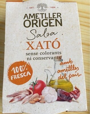 Salsa xató sense colorants ni conservants