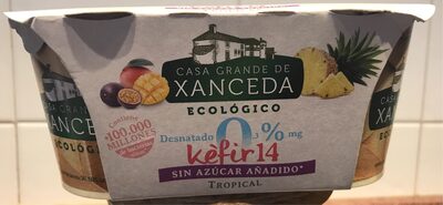 Kèfir 14 sin azúcar añadido tropical