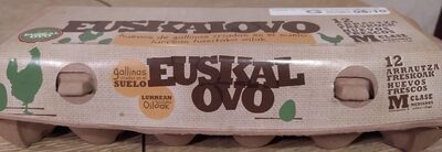 Huevos Euskalovo front packaging