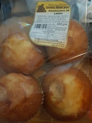 Magdalena de limón