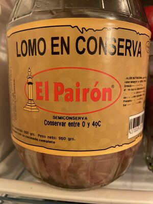 Lomo en conserva