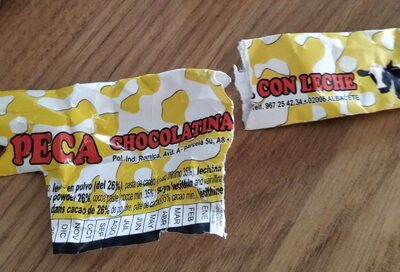 Chocolatina front packaging