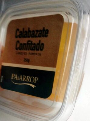 Calabazate confitado