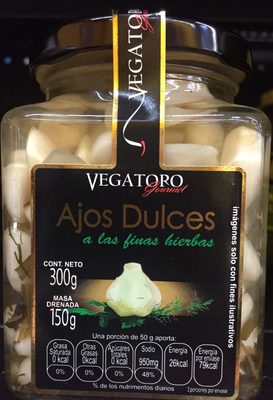 Ajos dulces Vegatoro Gourmet