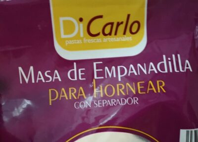 Masa de empanadilla para hornear front packaging