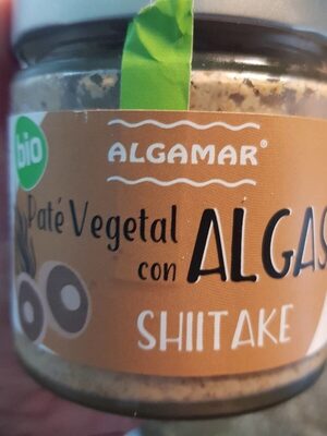 Pate vegetal con algas