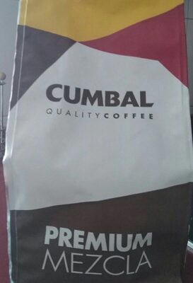 Café premium mezcla front packaging