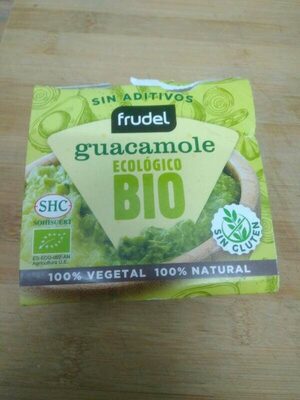 Guacamole ecológico bio front packaging