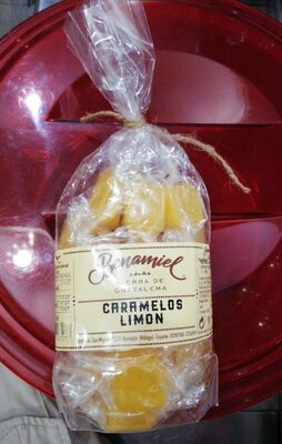 Caramelos con miel y limón