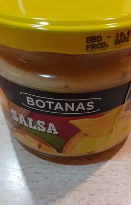 Salsa de queso front packaging