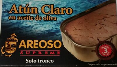 Atún claro en aceite de oliva front packaging