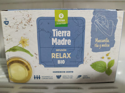 Tierra madre infusion relax bio