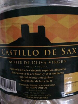 Aceite oliva virgen extra