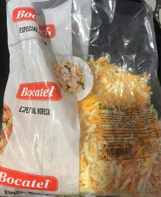 Rallado tres quesos front packaging