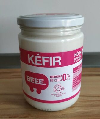 Kefir ecológico de cabra